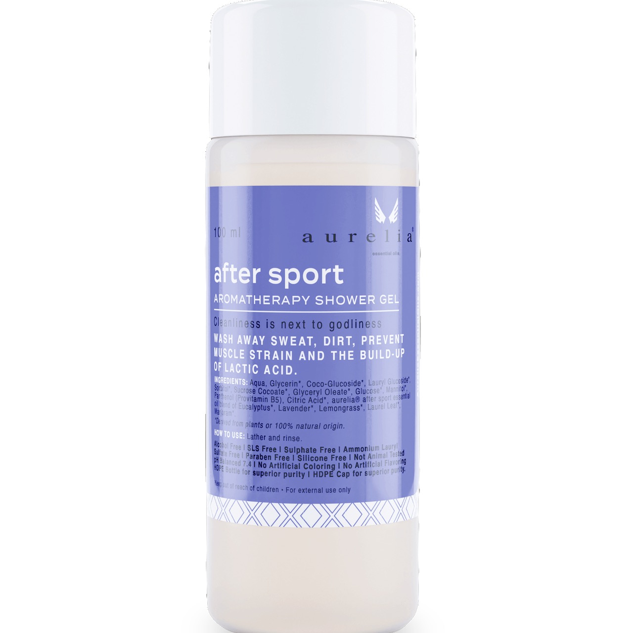 after sport shower gel von aurelia essential oils