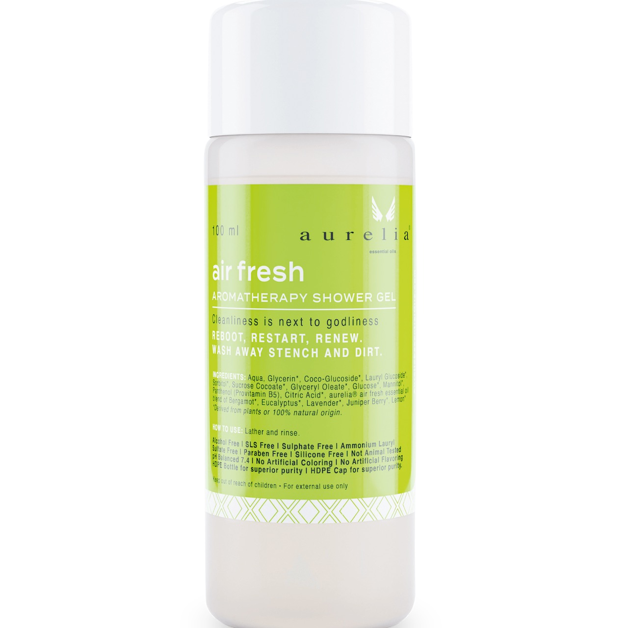 air fresh shower gel - Duschgel mit air fresh von aurelia essential oils