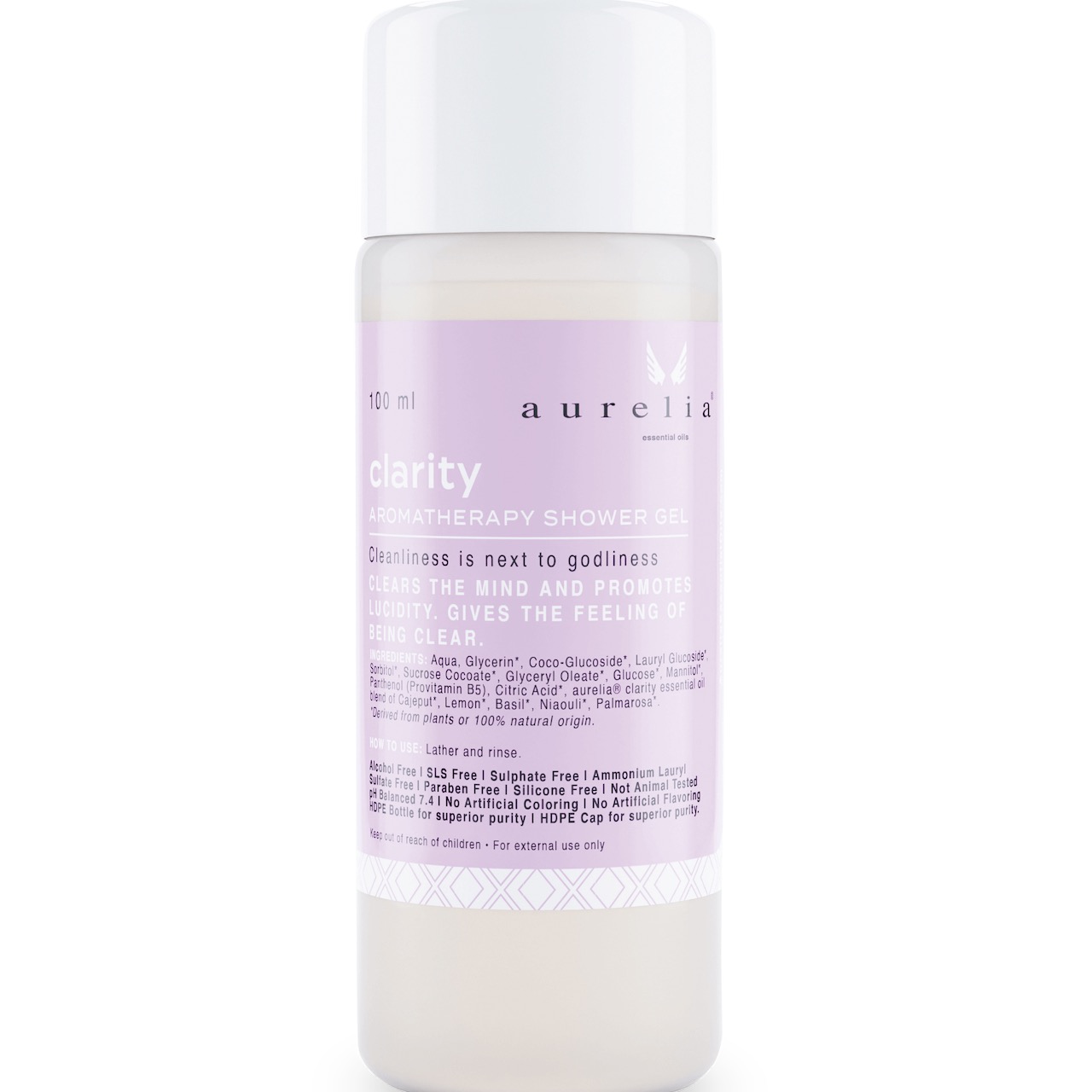 clarity shower gel - Duschgel Klarheit von aurelia essential oils
