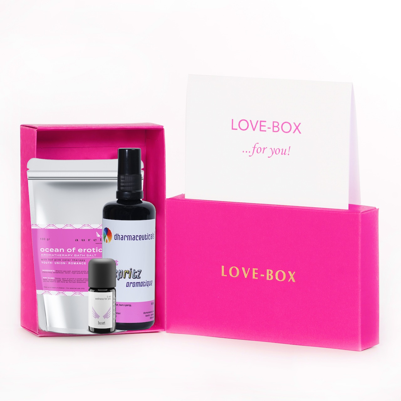 LOVE-BOX Geschenkset - Ganz viel Liebe verschenken