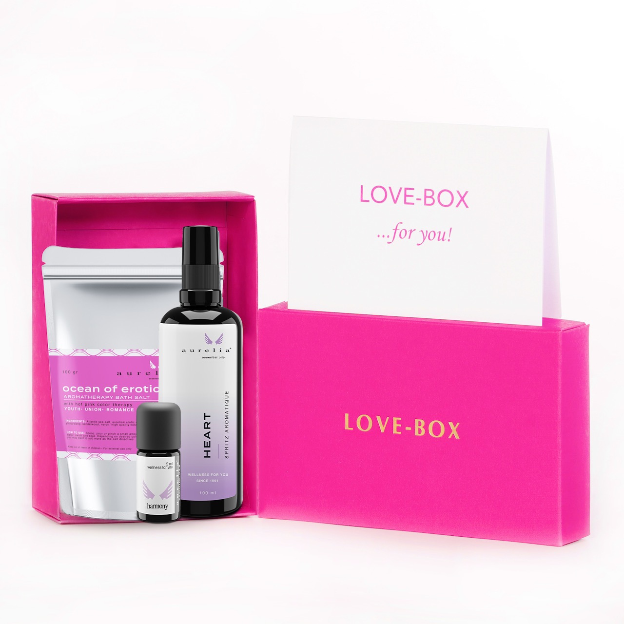 LOVE-BOX Geschenkset - Ganz viel Liebe verschenken